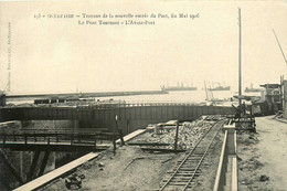 St Nazaire * Travaux De La Nouvelle Entrée Du Port , Fin Mai 1906 * Le Pont Tournant * L'avant Port - Saint Nazaire