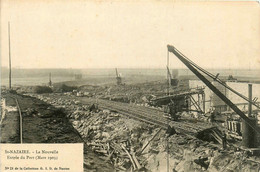 St Nazaire * Nouvelle Entrée Du Port * Mars 1903 * Travaux Grue - Saint Nazaire