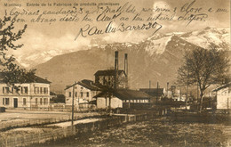 Suisse - Monthey - Entrée De La Fabrique De Produits Chimiques - Monthey