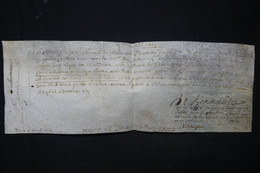 FRANCE - Lettre De Bordeaux En 1662 - L 130759 - ....-1700: Vorläufer