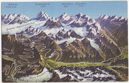 Hasle Tal - Grosser Aletschgletscher, Grimsel Pass, Susten Pass, Schwarzhorn Usw.  - (Schweiz/Suisse/CH) - Hasle Bei Burgdorf