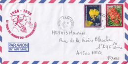 Thème Bateaux - Bougainville - Polynésie - Enveloppe - TB - Schiffe