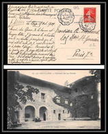 111220 Carte Postale Le Cheylard (postcard) Convoyeur 1574 Cheylard à La Voulte Sur Rhone 1909 - Posta Ferroviaria