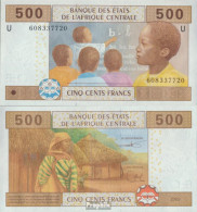 Kamerun Pick-Nr: 206U Bankfrisch 2002 500 Francs - Cameroun