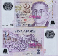 Singapur Pick-Nr: 46a Bankfrisch 2005 2 Dollars - Singapour