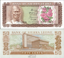 Sierra Leone 4e Bankfrisch 1984 50 Cent - Sierra Leone