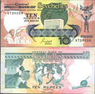 Seychellen Pick-Nr: 32 Bankfrisch 1989 10 Rupees - Seychelles