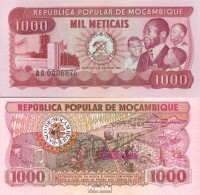 Mosambik Pick-Nr: 128 Bankfrisch 1980 1.000 Meticais - Mozambique