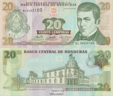 Honduras Pick-Nr: 93 Bankfrisch 2006 20 Lempiras - Honduras