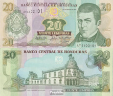 Honduras Pick-Nr: 92 Bankfrisch 2004 20 Lempiras - Honduras