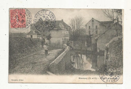Cp, 91, MENNECY, MOULIN D'ORMOY, Voyagée 1908 - Mennecy