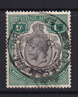 Tanganyika: 1927/31   KGV    SG102     1/-    Used - Tanganyika (...-1932)