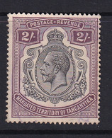 Tanganyika: 1927/31   KGV    SG103     2/-    Used - Tanganyika (...-1932)