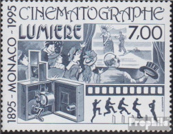Monaco 2262 (kompl.Ausg.) Postfrisch 1995 100 Jahre Kino - Neufs