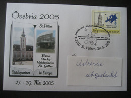 Österreich 2005- Pers. Marke 8005325 St. Pölten - Städtepartnerschaft Mit St. Gilles - Personalisierte Briefmarken