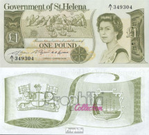 St. Helena Pick-Nr: 9a Bankfrisch 1981 1 Pound - Saint Helena Island