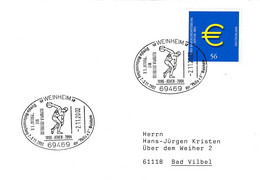 Germany 2002 Cover; Olympic Games Athens 1896 - 2004; Discobolus; EURO Einfürung - Sommer 1896: Athen