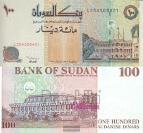 Sudan Pick-number: 56a, 9 Digit Serial Uncirculated 1994 100 Dinars - Soudan