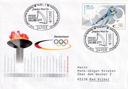 Germany 2002 Cover; Winter Olympic Games History; Speed Skating; Kiel Kandidature For Olympic 2012 Sailing Events - Estate 1896: Atene