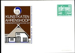 DDR PP16 C2/001 Privat-Postkarte KUNSTKATEN AHRENSHOOP 1977  NGK 4,00 € - Private Postcards - Mint