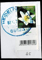 Bund 2019,Michel# 3471R O Blumen: Buschwindröschen Mit Nr. 45 - Used Stamps
