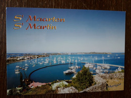 L22/1939 SAINT MARTIN . MARIGOT LE PORT ET LA MARINA DU FORT SAINT LOUIS - Sint-Marteen