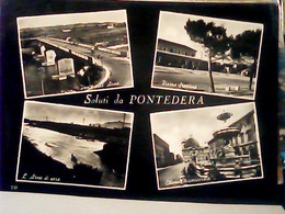 PONTEDERA SALUTI E  VEDUTE VB1955  IV915 - Pisa