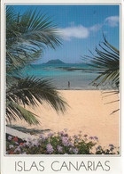 Spanien - Fuerteventura - Islas Canarias - Corralejo - Beach - Nice Stamp - Fuerteventura