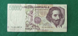 Italia 50000 Lire 27/5/1992 - 50000 Liras