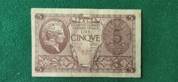 Italia  5 Lira 1944 - Italia – 5 Lire