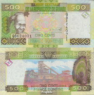 Guinea Pick-Nr: 47a Bankfrisch 2015 500 Francs - Guinea