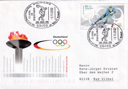 Germany 2002 Cover; Olympic Games Salt Lake City; Winter Olympig Games History 1924 - 2002; Discobolus Athens 1986 2004 - Winter 2002: Salt Lake City