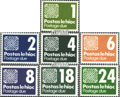 Irland P25-P31 (kompl.Ausg.) Postfrisch 1980 Portomarken - Impuestos