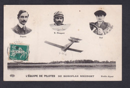 L' Equipe De Pilotes Du Monoplan Nieuport ( Avion Aviation Aviateur Nogues Nieuport Niel ELD E. Le Deley  52906) - ....-1914: Voorlopers