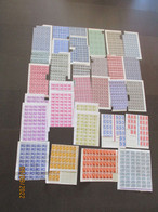 ROMANIA SHEETS AND PARTS OF SHEETS OF OLD STAMPS, ICE BREAKER LENIN AND MANY MORE - Full Sheets & Multiples