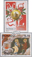 Monaco 2428-2429 (kompl.Ausg.) Postfrisch 1998 Weihnachten - Neufs