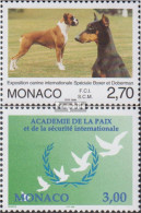 Monaco 2399,2400 (kompl.Ausg.) Postfrisch 1998 Hundeausstellung, Frieden - Neufs