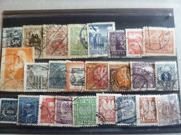 POLOGNE LOT DE 25 TIMBRES ANCIENS TOUS DIFFERENTS TB - Lots & Serien