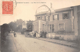 95-ERMONT- LA RUE DE LA STATION - Ermont-Eaubonne