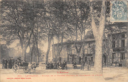 09-LAVELANET-BUREAU DE LA STE GENERALE ET PROMENADE DE L'ALLEE - Lavelanet