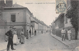 95-PRESLE- LA GRANDE RUE DE COURCELLES - Presles