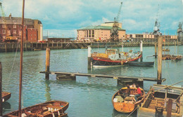 UK -Weymouth - The Harbour And New Pavilion - Tugs - Stamp - Weymouth