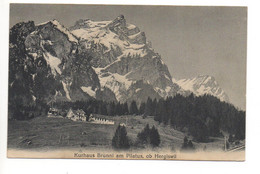 Delcampe - HERGISWIL Kurhaus Brunni Am Pilatus - Hergiswil