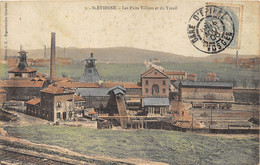 42-SAINT-ETIENNE- LES PUITS VILLIERS ET DU TREUIL - Saint Etienne