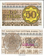 Kasachstan Pick-Nr: 6a Bankfrisch 1993 50 Tyin - Kazachstan