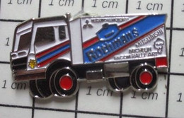 SP12 Pin's Pins / Beau Et Rare / THEME : AUTOMOBILES / CAMION DE RALLYE PARIS DAKAR MITSUBISHI ROTHMANS - Rallye