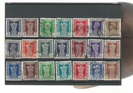 56162 ) Collection India   Service Overprint Postmark   King - Andere & Zonder Classificatie