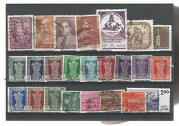 56165 ) Collection India Postmark  Service - Lots & Serien