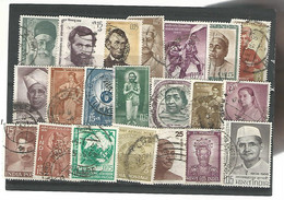 56166 ) Collection India Postmark - Colecciones & Series