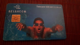 Phonecard Sport 500 BEF Belgium Low Issue  Used Rare - Con Chip